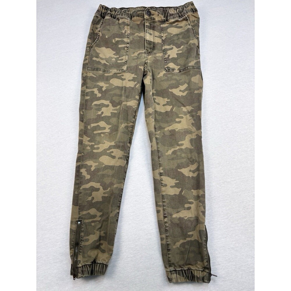 American Eagle Pants XS S Camo Jogger Ankle Zip Next Level Stretch
